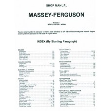 Massey Ferguson MF 670 - MF 690 - MF 698 Workshop Manual